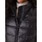 Tommy Hilfiger női fényes fekete pehelydzseki