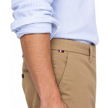 Tommy Hilfiger férfi chino nadrág slim fit, homokszínű