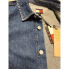 Tommy Jeans férfi farmer ingkabát sötétkék