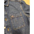 Tommy Jeans férfi farmer ingkabát sötétkék