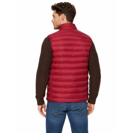 Tommy Hilfiger férfi bordó pehely mellény