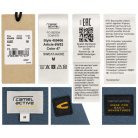 Camel Active férfi kapucnis pulóver acélkék