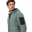 Hugo Boss Urbanex férfi steppelt dzseki kapucnival