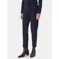Tommy Hilfiger női slim fit szövetnadrág sötétkék