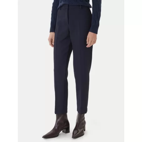 Tommy Hilfiger női slim fit szövetnadrág sötétkék