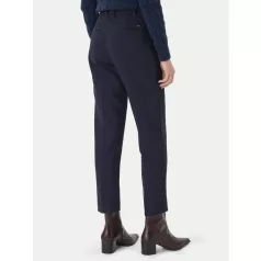 Tommy Hilfiger női slim fit szövetnadrág sötétkék