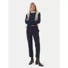 Tommy Hilfiger női slim fit szövetnadrág sötétkék