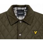 Lyle & Scott steppelt férfi kabát olíva zöld