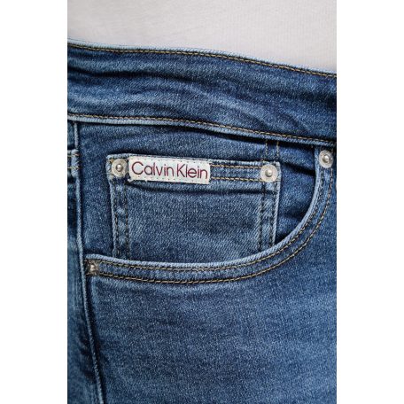 Calvin Klein Jeans férfi skinny fit farmernadrág középkék