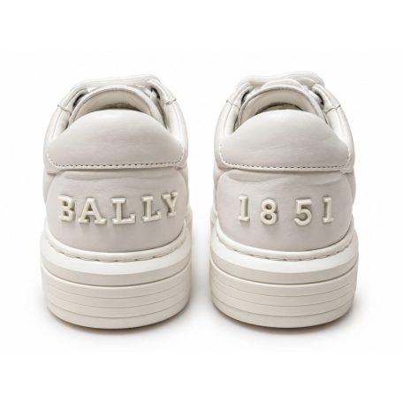 Bally Maudo Férfi Bőr Sneaker Fehér