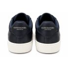 Scotch & Soda Plakka férfi bőr sneaker sötétkék