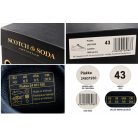 Scotch & Soda Plakka férfi bőr sneaker sötétkék