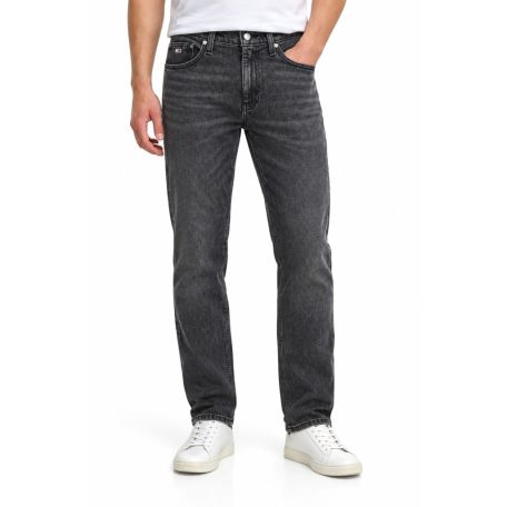 Tommy Jeans Ryan Slim Straight férfi farmernadrág szürke