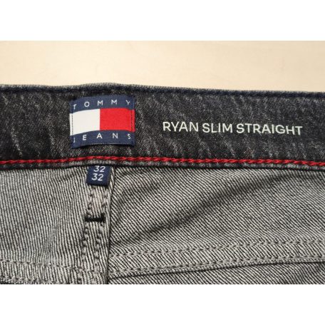 Tommy Jeans Ryan Slim Straight férfi farmernadrág szürke