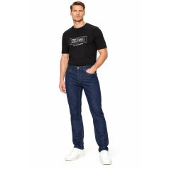Hugo Boss Ash Slim Fit Férfi Farmernadrág Sötétkék
