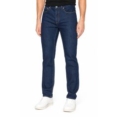 Hugo Boss Ash Slim Fit Férfi Farmernadrág Sötétkék
