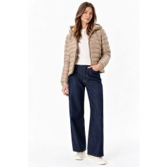 Tommy Hilfiger női dzseki kapucnis bézs