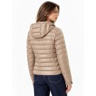 Tommy Hilfiger női dzseki kapucnis bézs