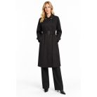 Calvin Klein Női Fekete Trench Kabát