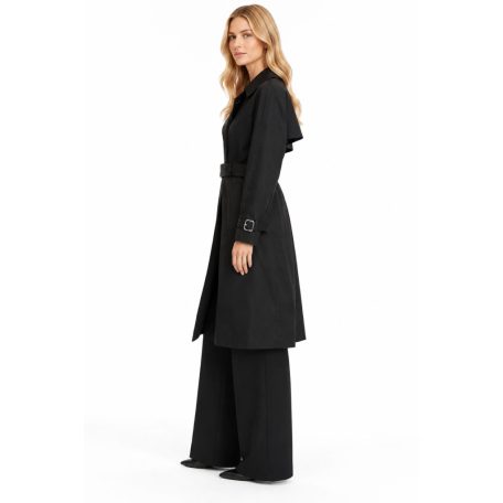 Calvin Klein Női Fekete Trench Kabát