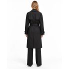 Calvin Klein Női Fekete Trench Kabát