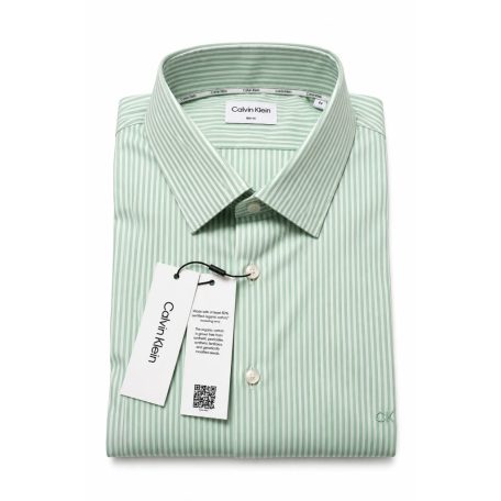 Calvin Klein férfi csíkos slim fit ing