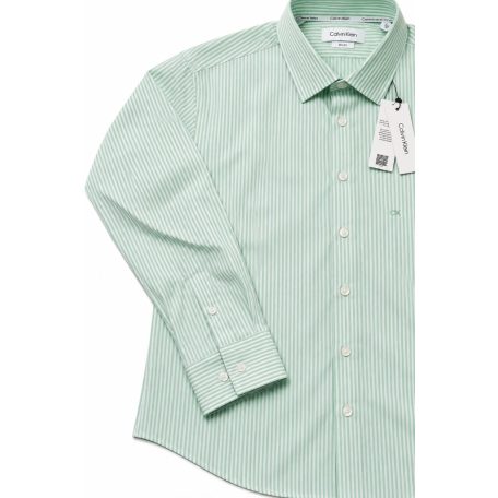 Calvin Klein férfi csíkos slim fit ing