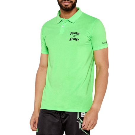 PLEIN SPORT Basic Polo Zöld - PS25MPL01