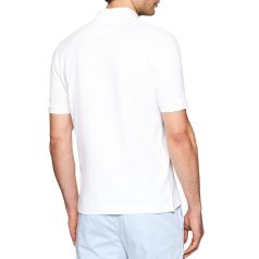 LA MARTINA Regular Fit Piqué Polo Fehér - XMP035
