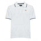LA MARTINA Bi-Color Piqué Polo Fehér - XMP036